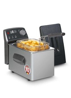 Fritel Turbo SF friteuse 4049 - Zilver