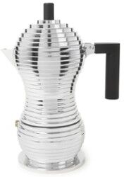 Alessi Pulcina koffiemaker 15 cl - Zilver