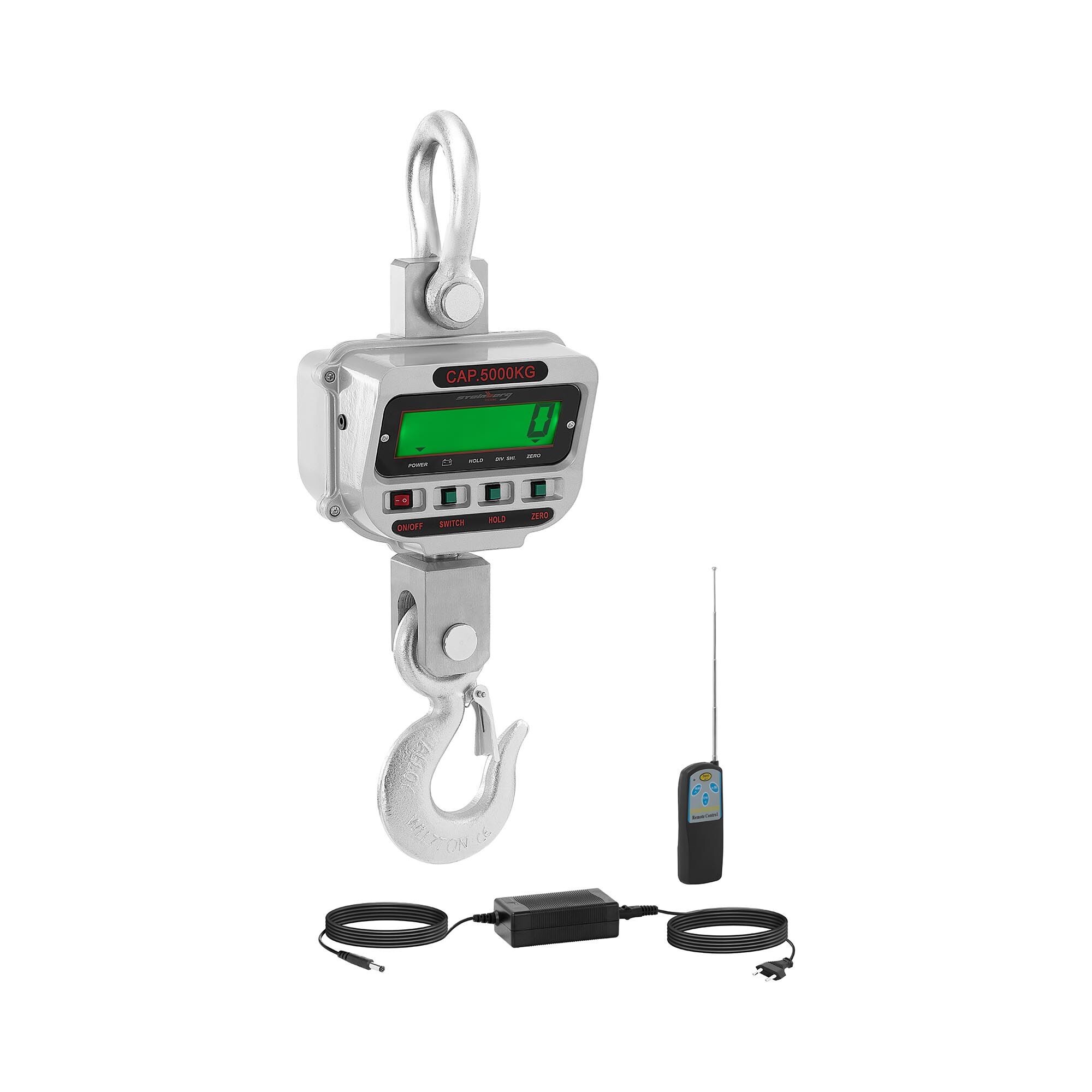 Steinberg Systems Kraanweegschaal - 5 t / 1 kg - LCD SBS-KW-5TC