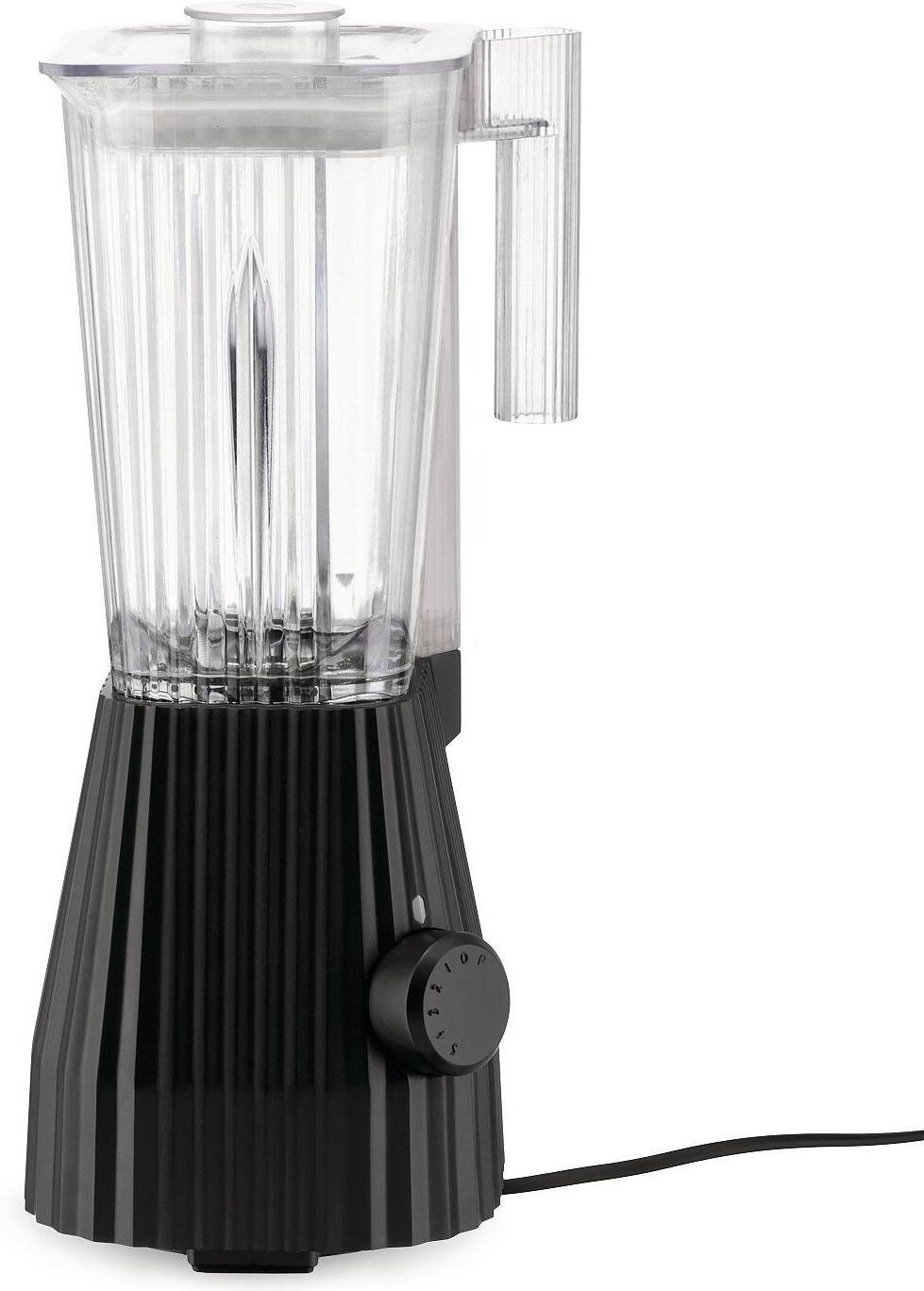 Alessi Plissé blender zwart