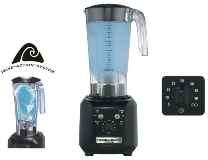 Hamilton Beach TANGO Blender Hamilton Beach, 600W, MET POLYCARBONAAT SCHENKKAN 1,4 L