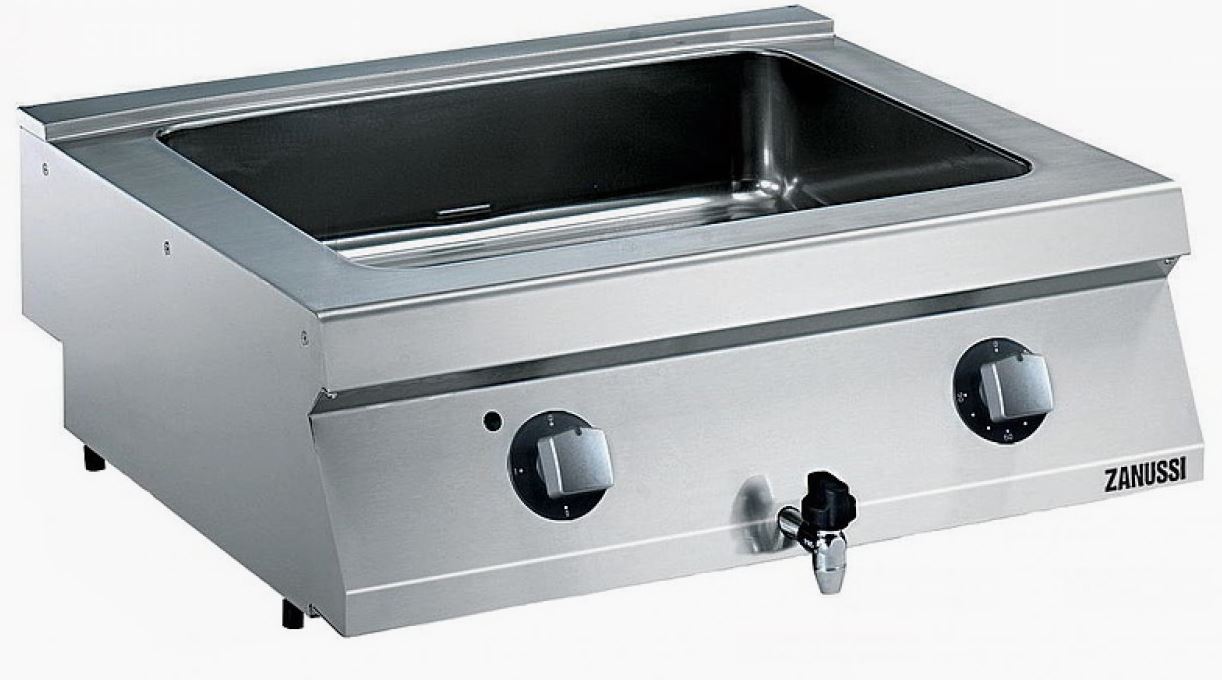 Zanussi Bain Marie Zanussi, EBM7/ 2/ 1T, B80xD73xH25cm, 230V/3kW