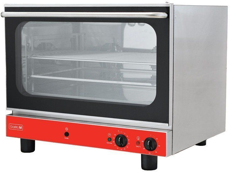 Gastro M Heteluchtoven Gastro M, vochtinjectie, 4x 600x400mm, 73(b)x60(h)x73(d), 230V/3300W