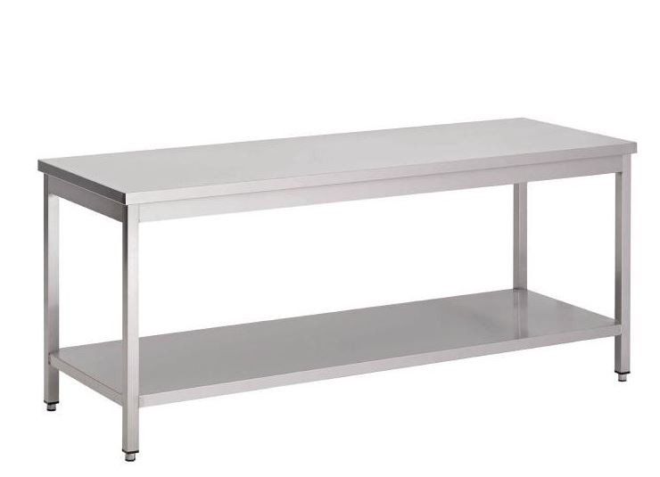 Gastro M RVS Werktafel Gastro M, onderblad, 120(b)x60(d)x85(h)cm