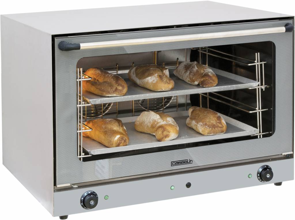 Casselin Convectie oven Casselin, XXL, vochtinjectie, 84(b)x57(h)x80(d), 400V/6400W