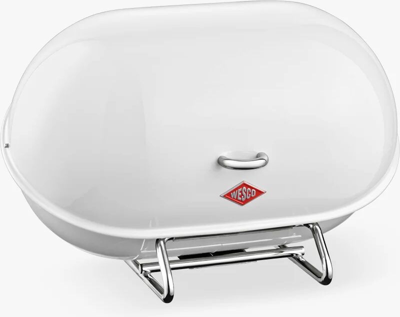 Wesco Single Breadboy brødkasse oval, hvit