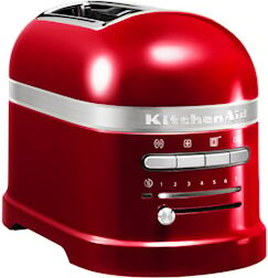 KitchenAid Artisan brødrister rød metallic 5KMT2204ECA