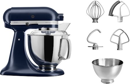 KitchenAid Artisan Kjøkkenmaskin Ink Blue 4,8 L + 3 L 5KSM175PSEIB