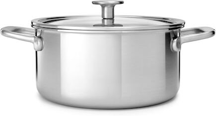 KitchenAid Multi-Ply Stainless Steel Gryte 24 cm / 4,91L Uncoated