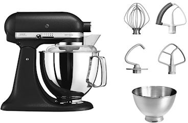 KitchenAid Artisan 175 Kjøkkenmaskin 4,8 liter Lava 5KSM175PSEBK