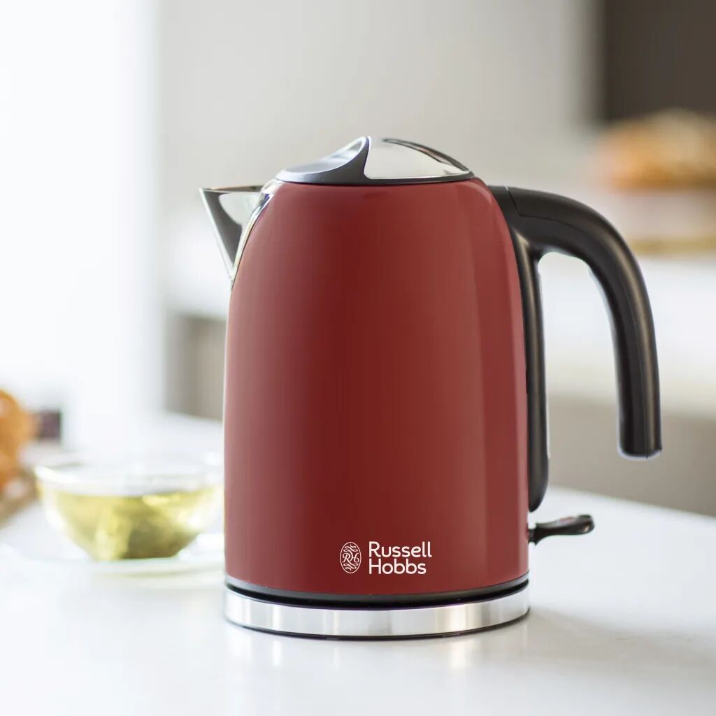 Russell Hobbs Vannkoker Colours Plus flammerød 2400 W 1,7 L