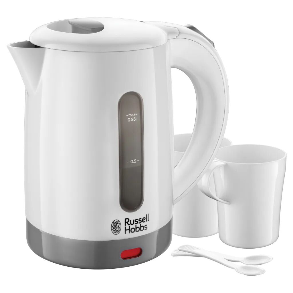 Russell Hobbs Vannkoker Travel hvit 1000 W 0,85 L