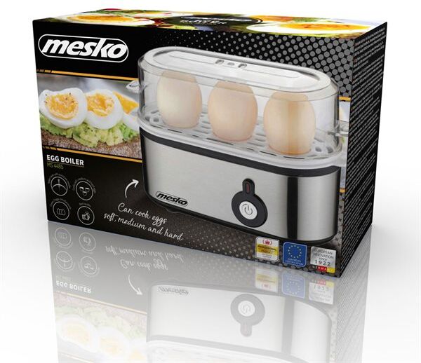 24hshop Eggkoker for 3 egg fra Mesko