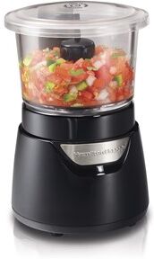 Sony Ericsson Hamilton Beach Stack & Press™ Mini Glass Bowl Food Processor, 0.7L