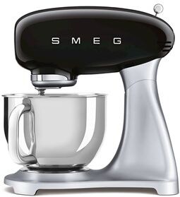 SMEG SMF02BLEU - Svart/sølv