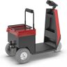 HelgeNyberg Ciągnik elektryczny ERGOBJÖRN TT-05, uciąg 500 kg, dł. x szer. x wys. 1425 x 695 x 1310 mm, czerwony