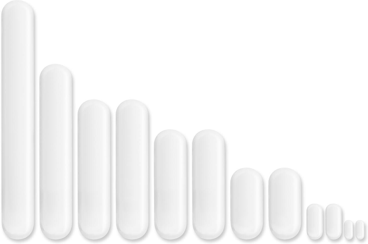 Steinberg Systems Mieszadełko magnetyczne - teflon - 12 szt. SBS-STIR3