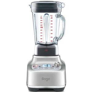 Sage Standmixer »Super Q«, 2400 W transparent/schwarz/silberfarben