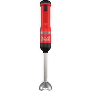 Black & Decker Stabmixer »Stabmixer 2er Kit rot«, 14 W rot