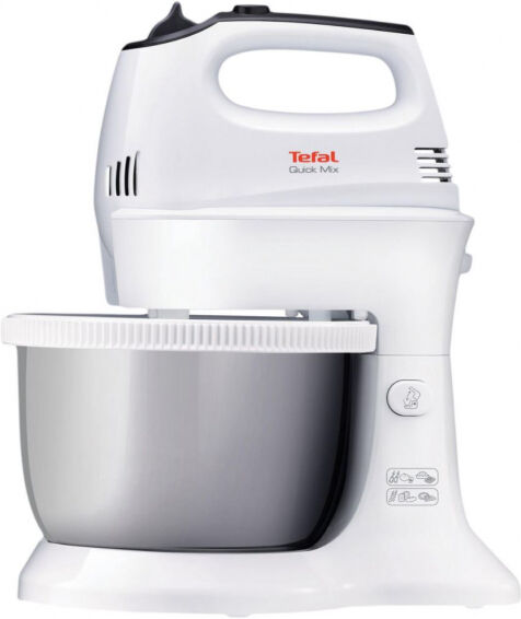 Tefal HT312138 - QuickMix Handmixer mit Schüssel