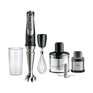 Braun MultiQuick 9 MQ9138XI Mixer 0,6 l Pürierstab 1200 W Schwarz, Edelstahl