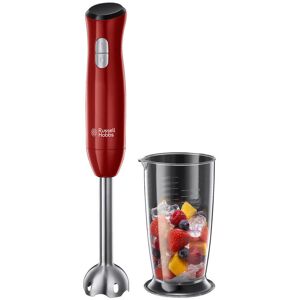 Russell Hobbs Stabmixer 24690-56 rot schwarz Edelstahl Titan B/H/L: ca. 6x41x9 cm