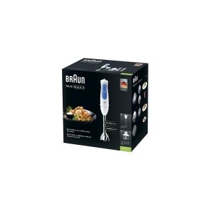 Braun Multiquick 3 MQ 3035 Sauce - Stavblender - 700 W - hvid/blå