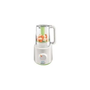 Philips Avent SCF870 - Baby blender/damper - 0.2 liter - 400 W - hvid/grøn