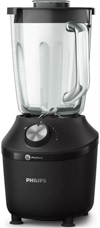 Philips hr229101 batidora vaso hr2291/0 jarra cristal 2l negra