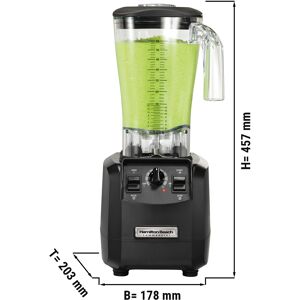 GGM GASTRO - HAMILTON BEACH Mixeur haute performance HBH550 - FURY - 1,8 litre - 880 Watt