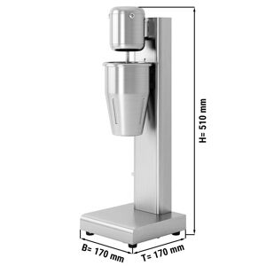 GGM GASTRO - Mixeur plongeant ECO - avec 1 agitateur - 950ml - 80 Watt