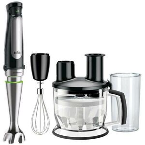 MultiQuicK 7 Stabmixer Schwarz/Edelstahl mq 7075X (MQ7075X) - Braun - Publicité