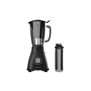 Cecotec Mixeur-blender Power Black Titanium 1800 Go de 1800 W, Noir. avec une lame de 6 feuilles revêtues en titane. Capacité de 1,8 L. 5 vitesses et - Publicité