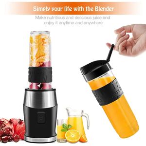 Blender electrique Smoothie 3 en 1 24000 tours/min 700W gris noir Vendos85