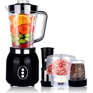 blender mixeur electrique 4 en 1 600W noir Vendos85