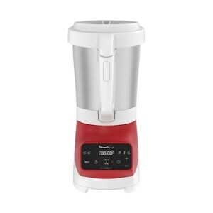 MOULINEX Blender Chauffant Soup And Co Plus 1100W Rouge