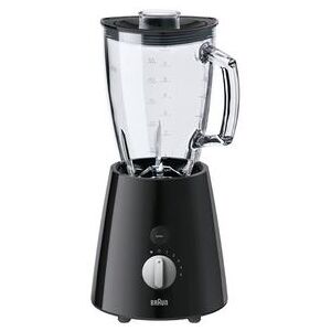 Blender Braun JB3060BK 800 W Noir Roestvrij staal, Plastic, Zwart, Glas - Publicité