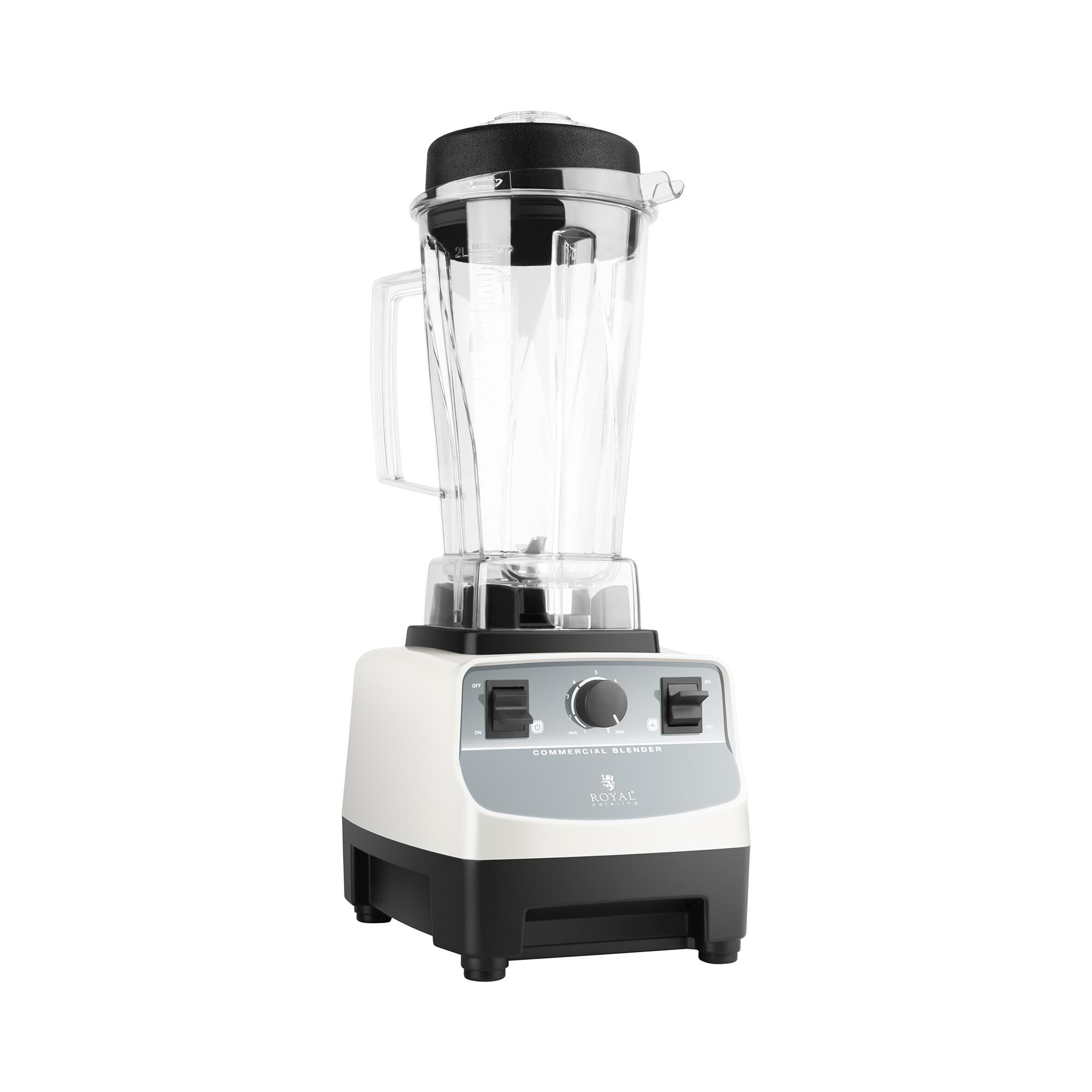 Royal Catering Mixeur blender professionnel Katana - 1 500 W - 32 000 tr/min RCMB-2LB