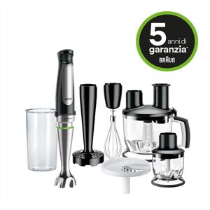 Braun Frullatore Ad Immersione Multiquick 7 Mq7087x-nero