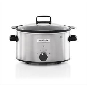 Crock Pot Slow Cooker 3,5 Lt Sizzle&stew-silver