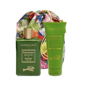 L'ERBOLARIO Erbolario Cofanetto Rabarbaro BeautyBag Duo