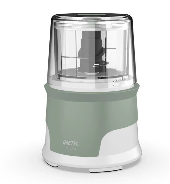 imetec tritapiu' tritaverdure elettrico 06 litri 1000w verde-bianco