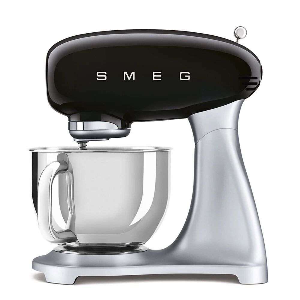 SMEG Impastatrice Standard 50's Style – Nero LUCIDO – SMF02BLEU