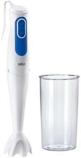 Braun Varinha Mágica + Acessórios 0,6l 700w Mq 3000 Smoothie (azul/ Branco) -braun