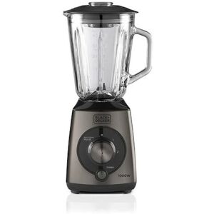 Black & Decker Blender BLACK+DECKER 1,5L 1000W grå