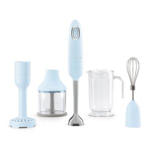 - Smeg Hand Blender With Accessories Pastel Blue - Köksassistenter Och Mixers