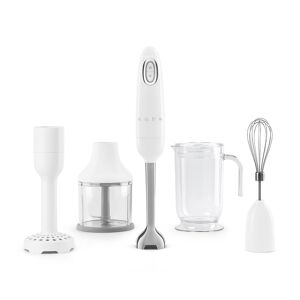 - Smeg Hand Blender With Accessories White - Köksassistenter Och Mixers