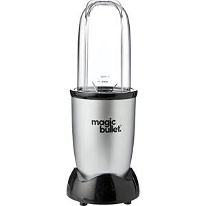 NutriBullet Magic Bullet 4pc Starter Kit - Includes 1 High Torque Power Base, 1 Tall Cup with Flip Top Lid & 1 Cross Blade - Food processor, Mixer, Blender & More All In One