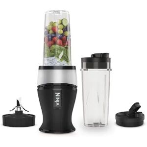 Nutri Ninja 700W Slim Blender & Smoothie Maker - QB3001UKS - Silver