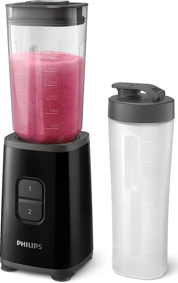 Philips Mini Daily Blender black 33.4 H x 10.8 W x 10.8 D cm